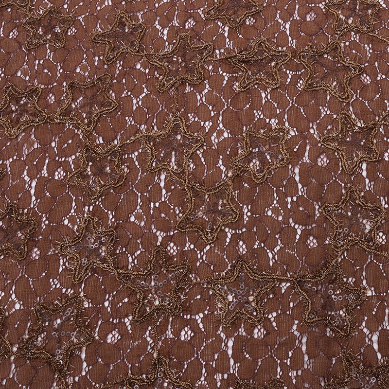 Lace Fabric Dress Star Polyester for Women's Wear Wholesale Supplier 4